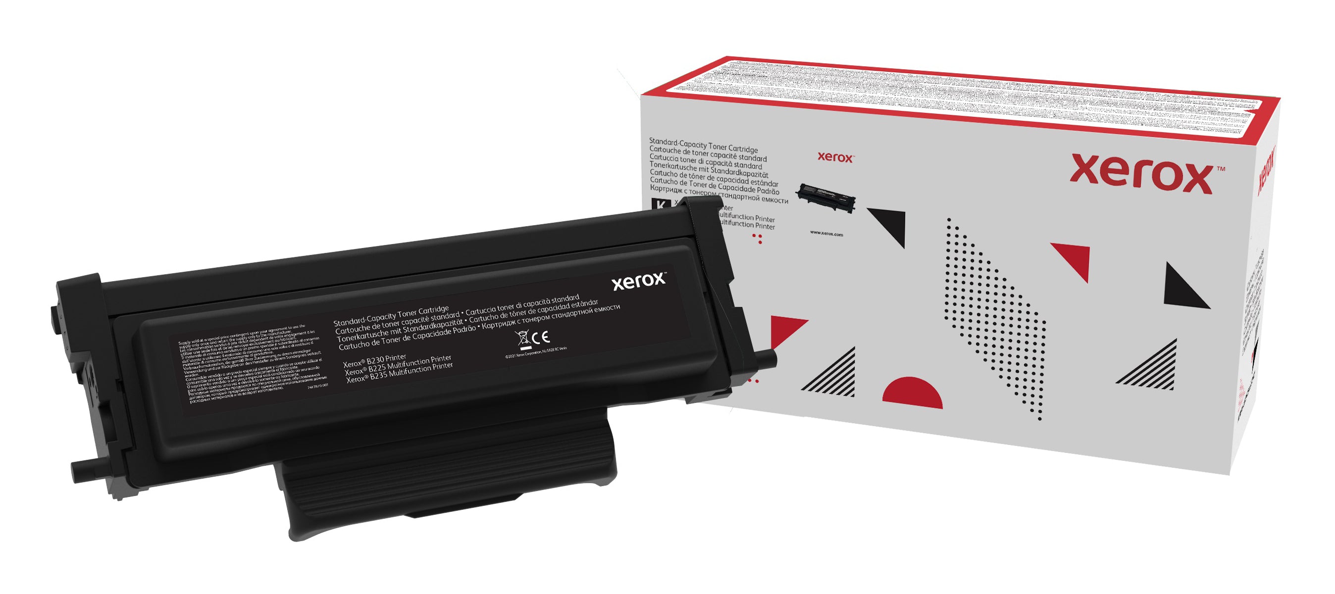 Xerox Cartuccia toner Nero a Capacità standard da 1200 Pagine per Stampante ® B230, Stampante multifunzione ® B225/ ® B235 (006R04399)