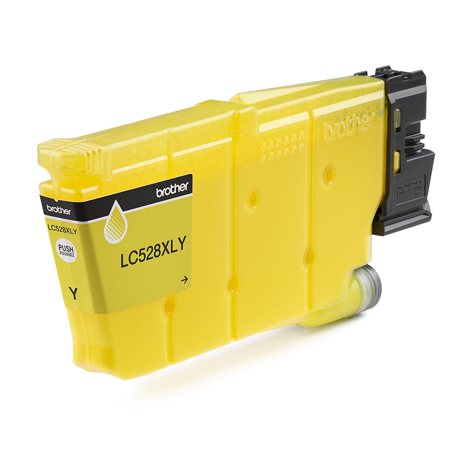 Brother LC528XLY Yellow Ink Cartridge cartuccia d'inchiostro 1 pz Originale Rendimento ultra elevato Giallo