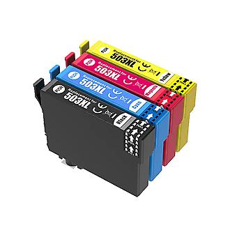 Cartucce Compatibili per EPSON T503XL (1 Nero, 1 Ciano, 1 Magenta, 1 Giallo)