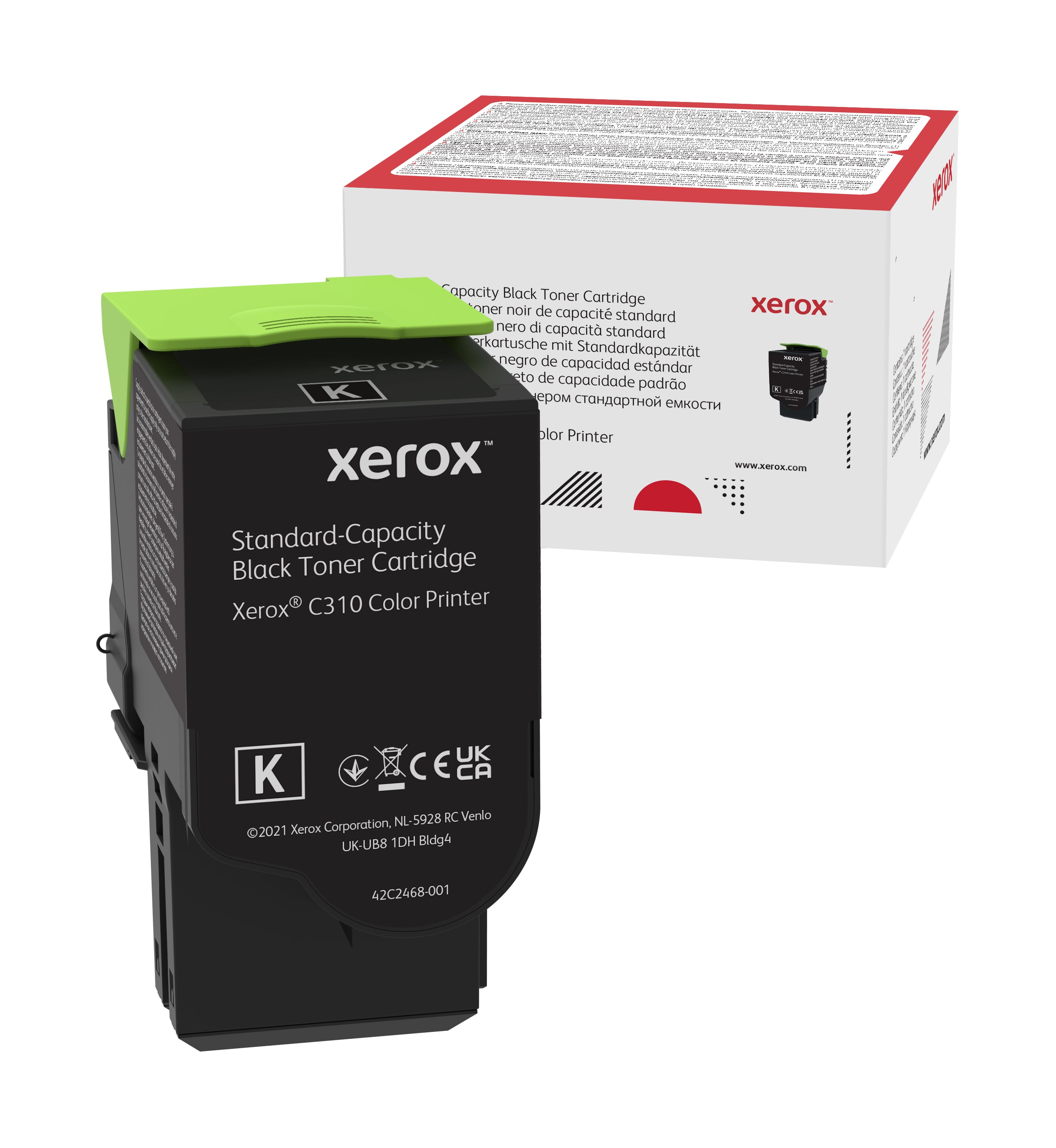 Xerox Cartuccia toner Nero a Capacità standard da 3000 Pagine per Stampante a colori ® C310/multifunzione a colori ® C315 (006R04356)