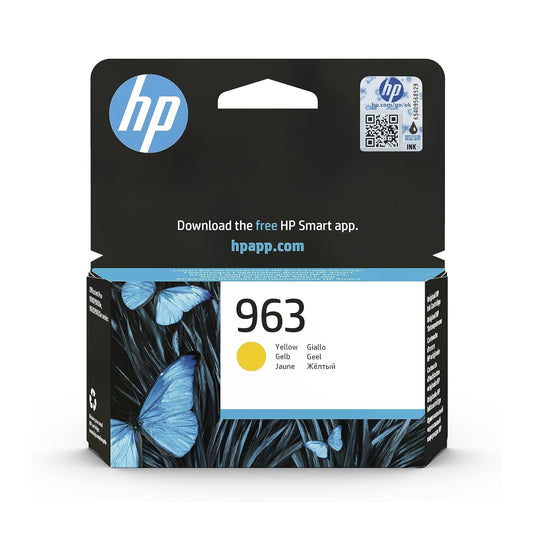 HP 963 Giallo, 3JA25AE, Cartuccia Originale HP da 700 Pagine