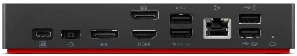 Lenovo ThinkPad Universal Thunderbolt 4 Smart Dock Cablato Nero