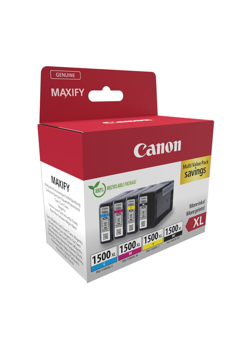 Canon 9182B010 cartuccia d'inchiostro 4 pz Originale Resa elevata (XL) Nero, Ciano, Magenta, Giallo