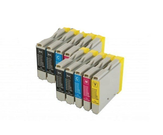 Cartucce compatibili per Brother LC-970 LC (4 Nero, 2 Ciano, 2 Magenta, 2 Giallo)