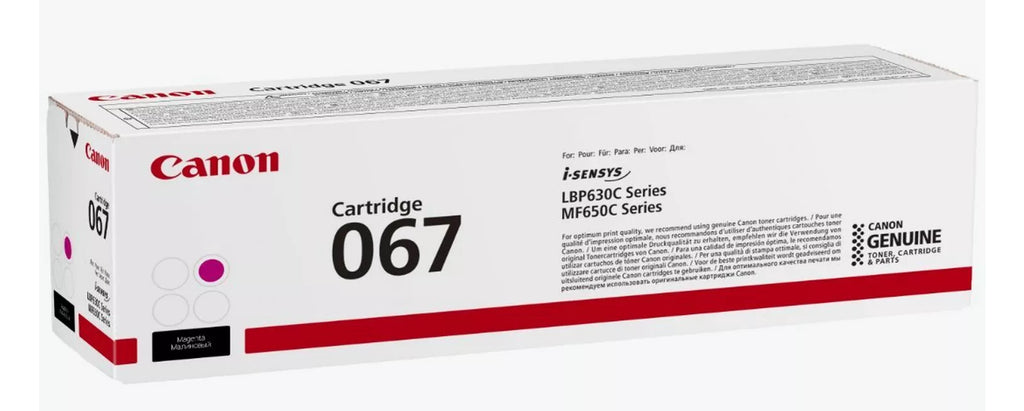 Canon 067 cartuccia toner 1 pz Originale Magenta