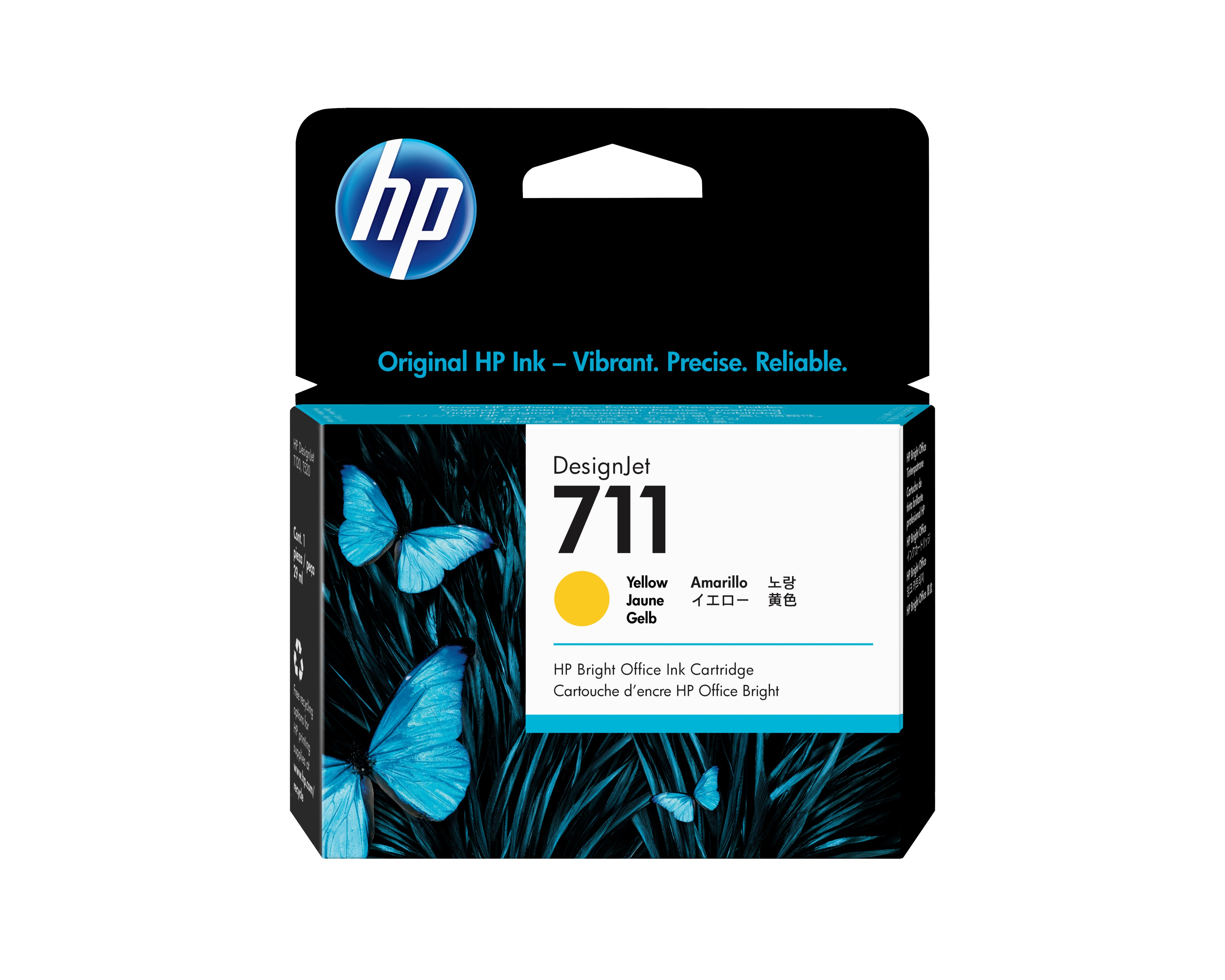 HP Cartuccia inchiostro giallo DesignJet 711, 29 ml