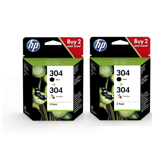 HP 304 - Multipack - Confezione da 4 cartucce ( 2 Nero e 2 Colore)