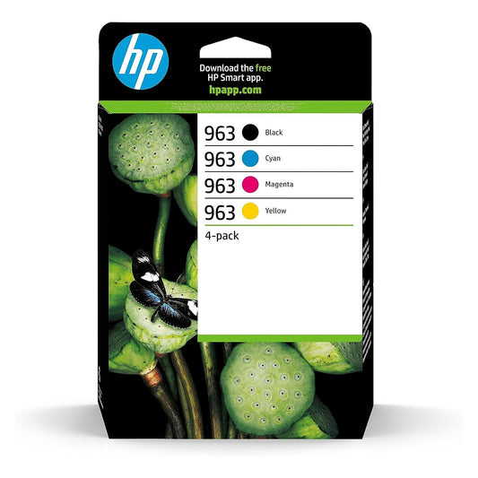 HP 963 Nero, Ciano, Giallo e Magenta, 6ZC70AE