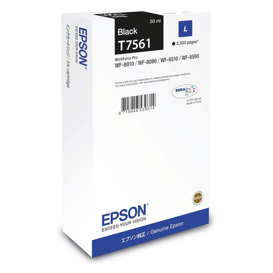 Epson Cartuccia Durabrite Pro T7561 50 Ml L N
