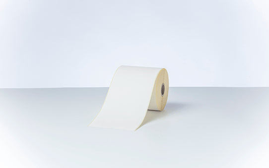 Brother BDE-1J000102-102 etichetta per stampante Bianco Etichetta per stampante autoadesiva