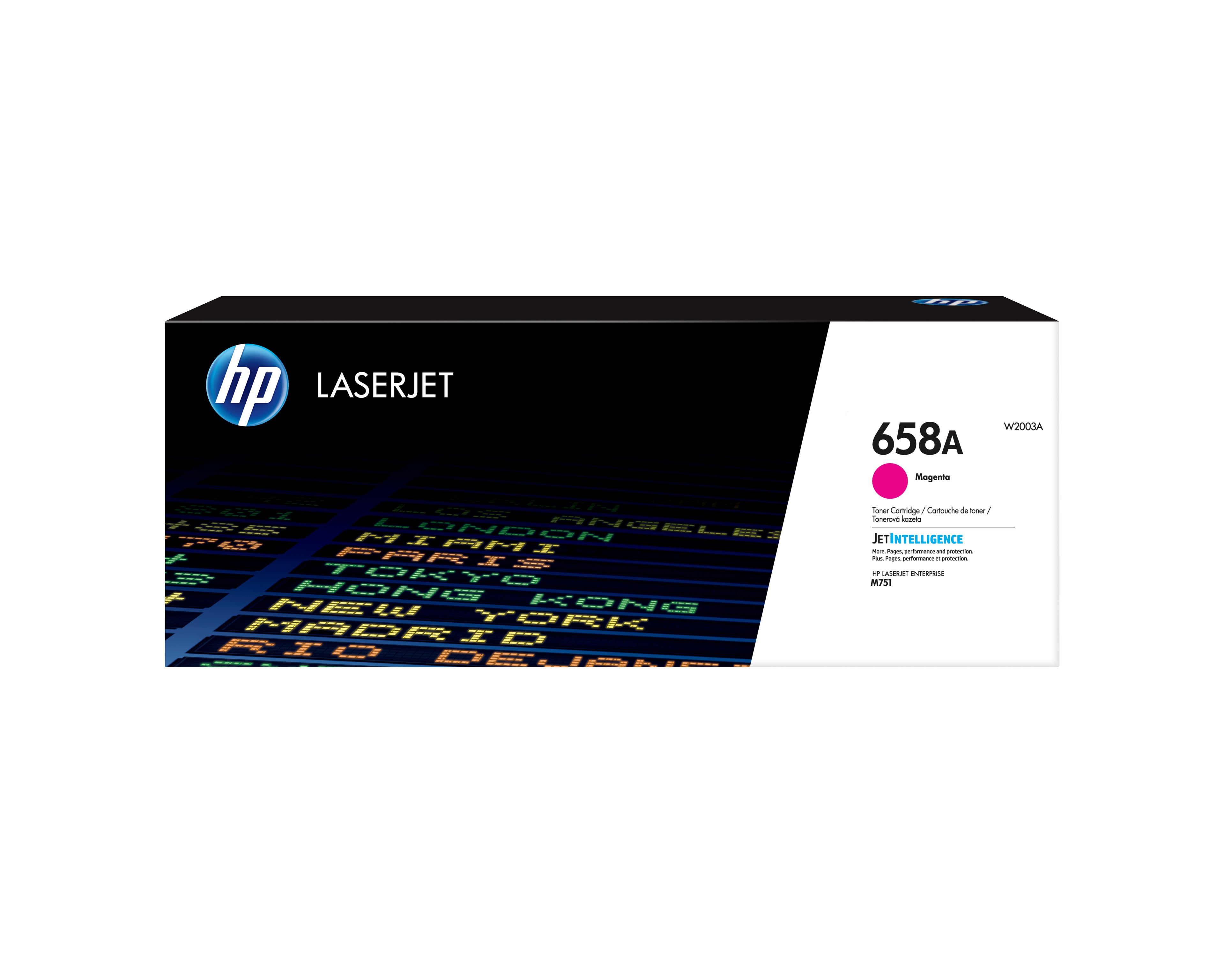 HP Cartuccia toner magenta originale LaserJet 658A