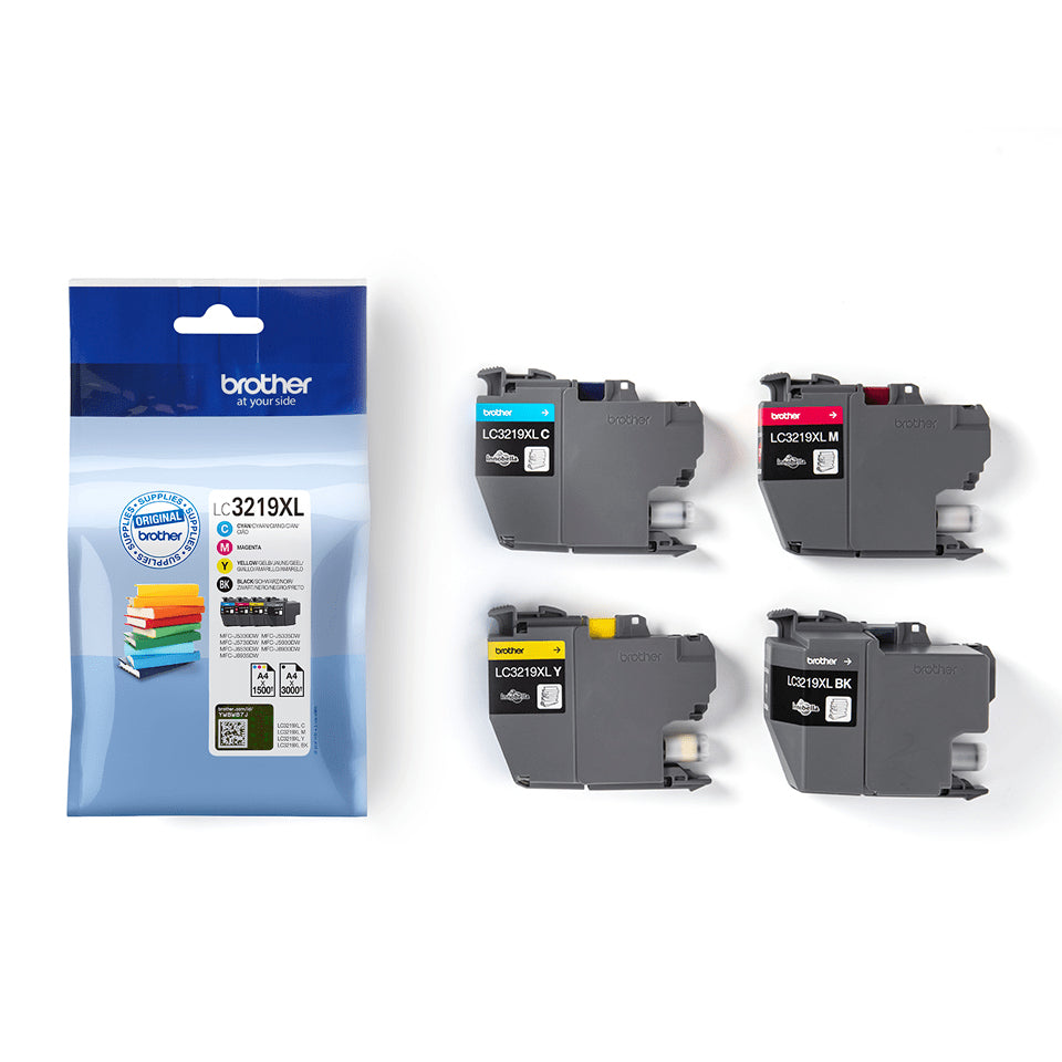 Brother LC3219XLVAL multipack cartuccia originale 4 pz (Nero, Ciano, Magenta, Giallo)