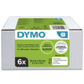 DYMO LW etichette originali grandi per spedizioni | 54x101 mm | 6 rotoli da 220 etichette facili da staccare (1.320 pezzi) | autoadesive | per etichettatrici LabelWriter