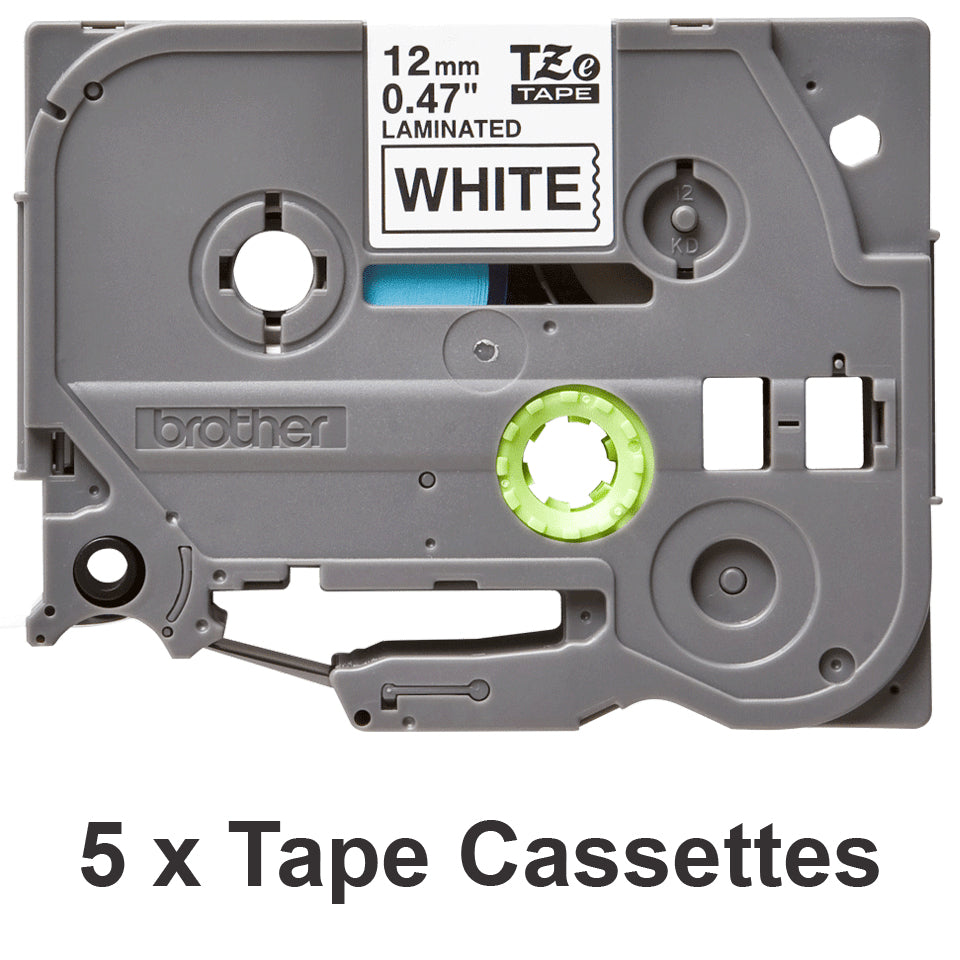 Brother TZE-231M5 nastro per etichettatrice Nero su bianco