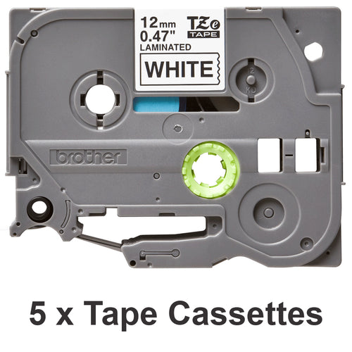 Brother TZE-231M5 nastro per etichettatrice Nero su bianco