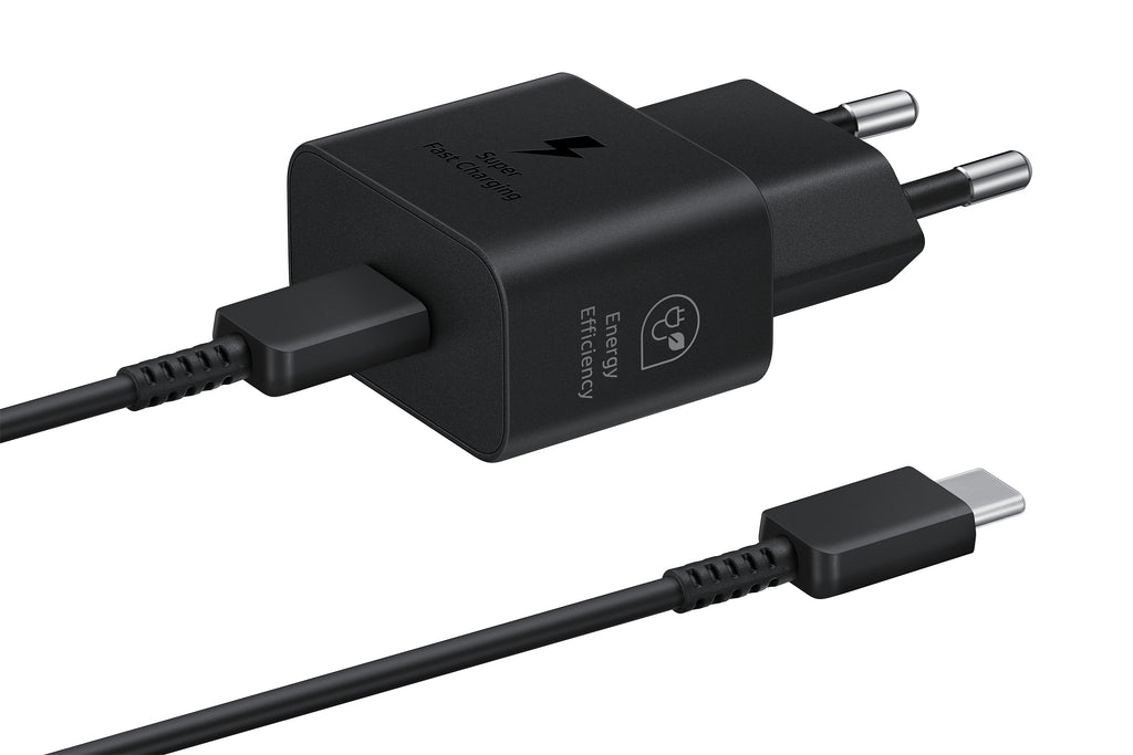 Samsung Caricabatterie Super Fast Charging (25W) con cavo da USB Type-C a USB Type-C