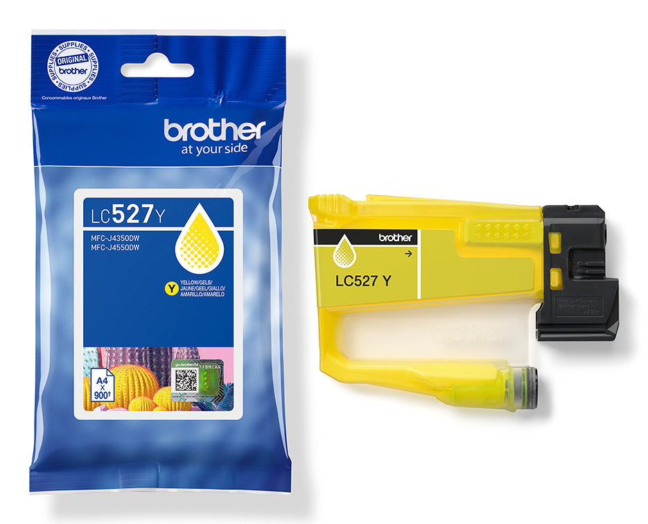 Brother LC527Y cartuccia d'inchiostro 1 pz Originale Giallo