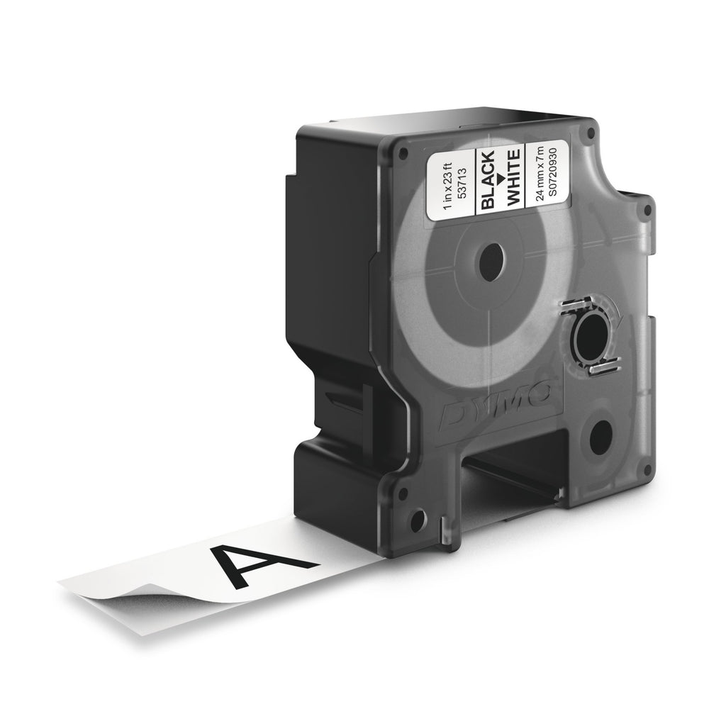 DYMO D1 etichette originali | 24 mm x 7 mm | stampa nera su bianco | etichette autoadesive per etichettatrice LabelManager | 1 Pezzo