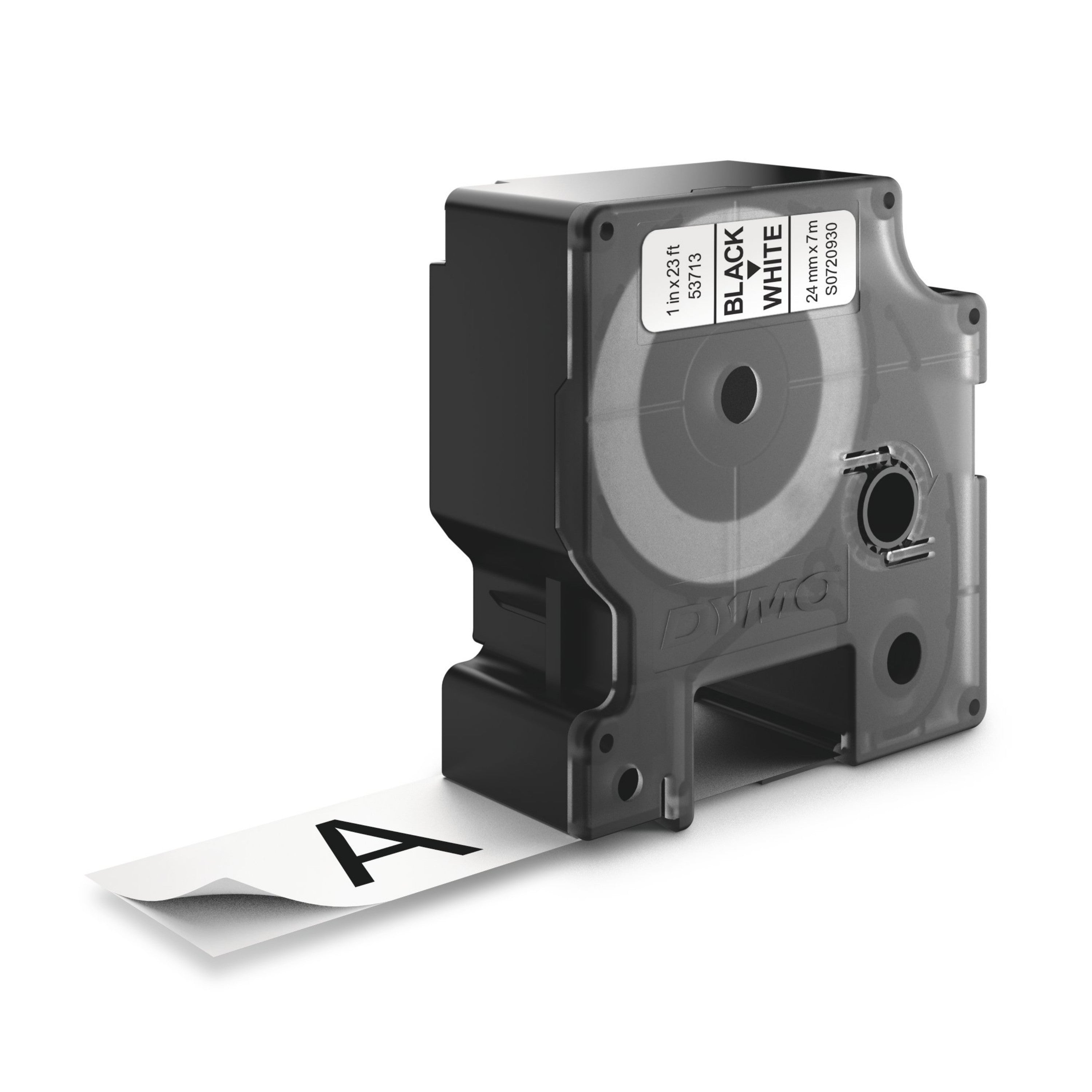 DYMO D1 etichette originali | 24 mm x 7 mm | stampa nera su bianco | etichette autoadesive per etichettatrice LabelManager | 1 Pezzo