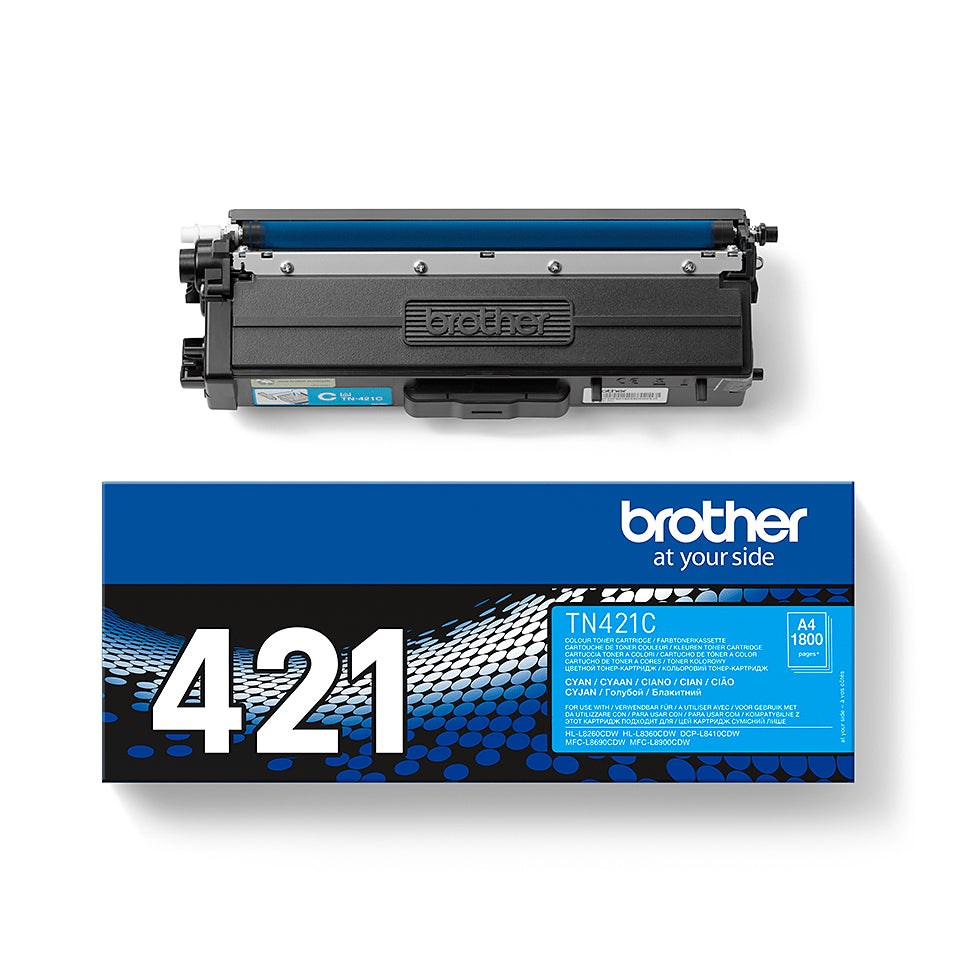 Brother TN-421C cartuccia toner 1 pz Originale Ciano