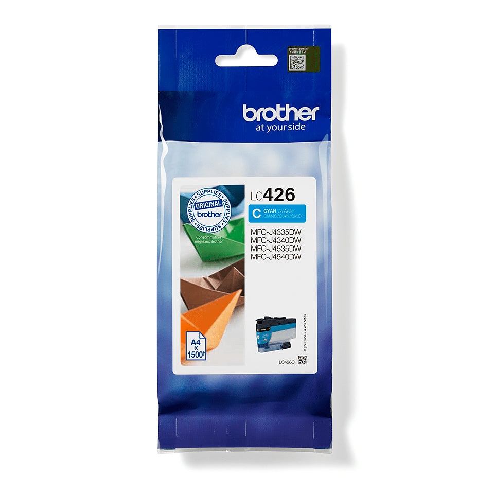Brother LC-426C cartuccia d'inchiostro 1 pz Originale Ciano