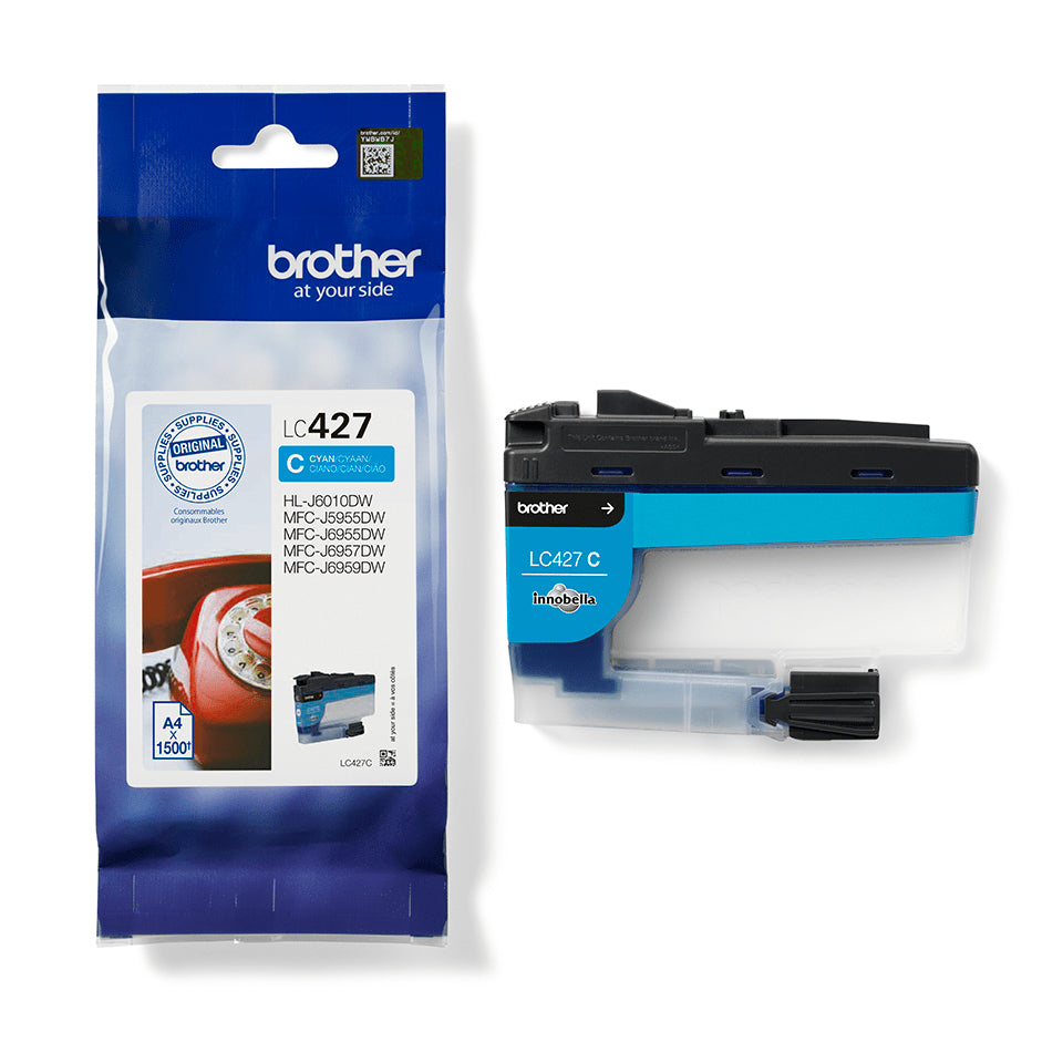 Brother LC427C cartuccia d'inchiostro 1 pz Originale Resa standard Ciano
