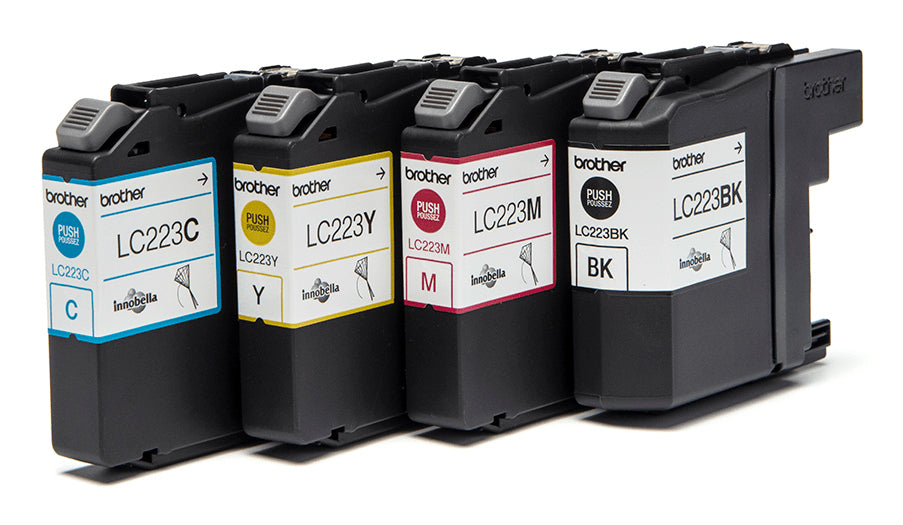 Brother LC223VALBPDR cartuccia d'inchiostro 4 pz Originale Nero, Ciano, Magenta, Giallo