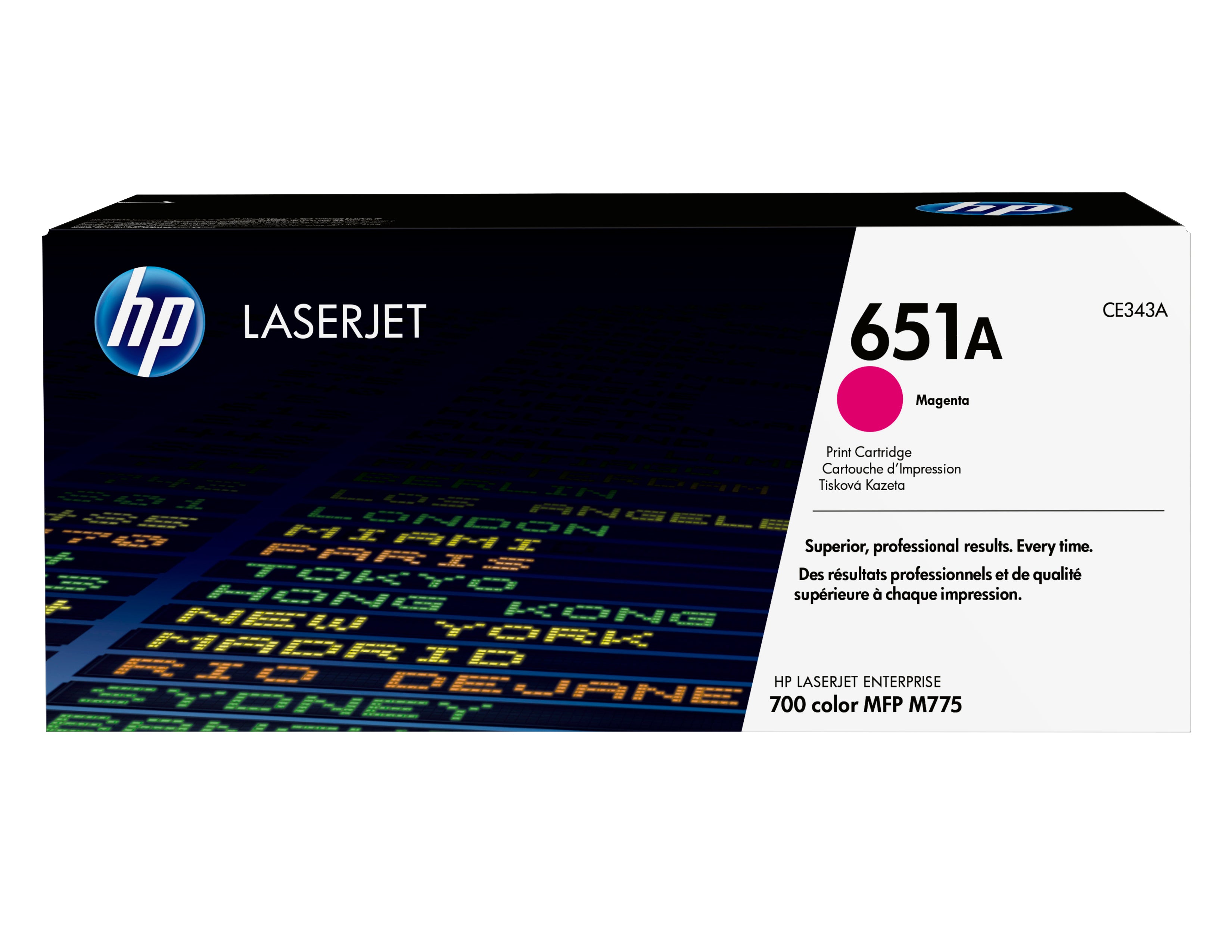 HP Cartuccia Toner originale magenta LaserJet 651A
