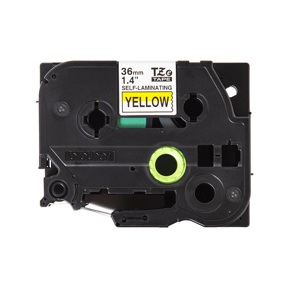 Brother TZE-SL661 nastro per etichettatrice Nero su giallo