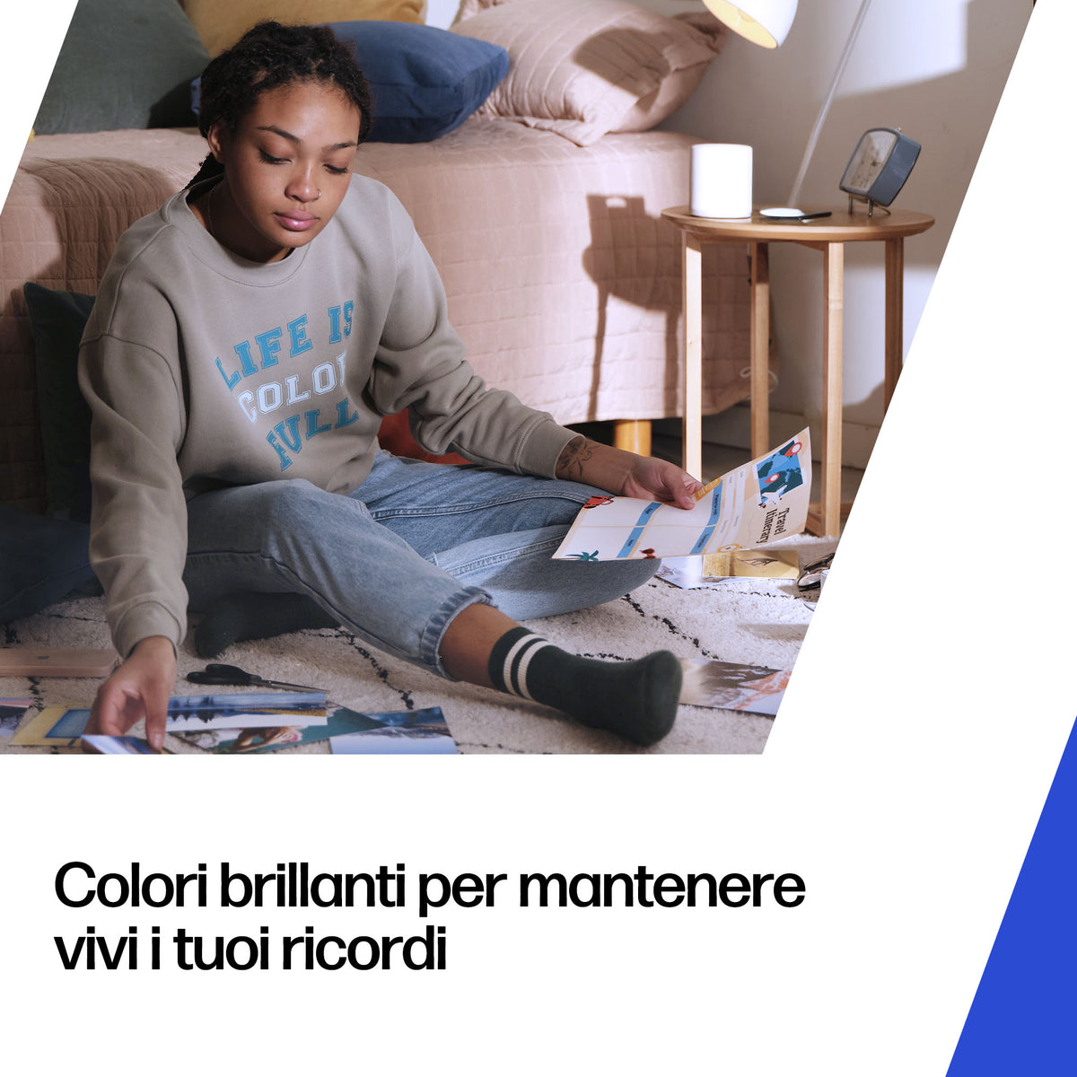 HP Confezione da 2 cartucce di inchiostro originale 305 in Tri-color/ nero