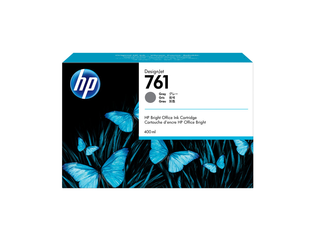 HP Cartuccia inchiostro grigio DesignJet 761, 400 ml
