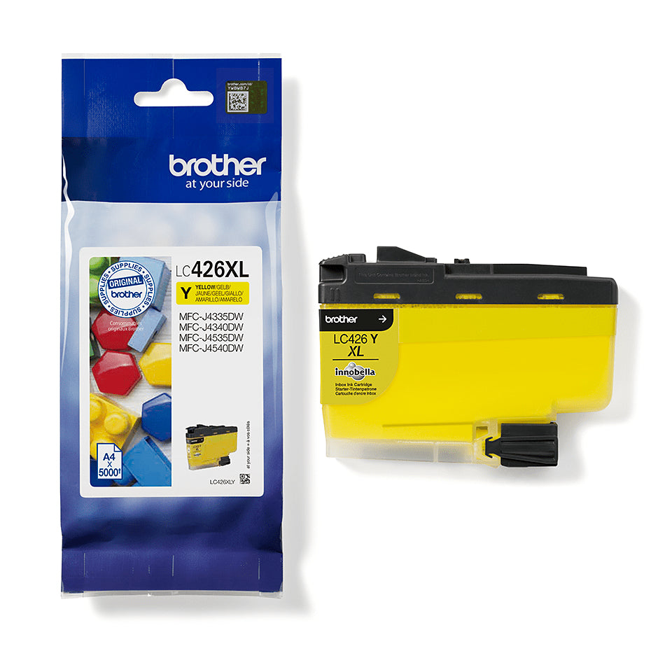 Brother LC-426XLY cartuccia d'inchiostro 1 pz Originale Resa elevata (XL) Giallo