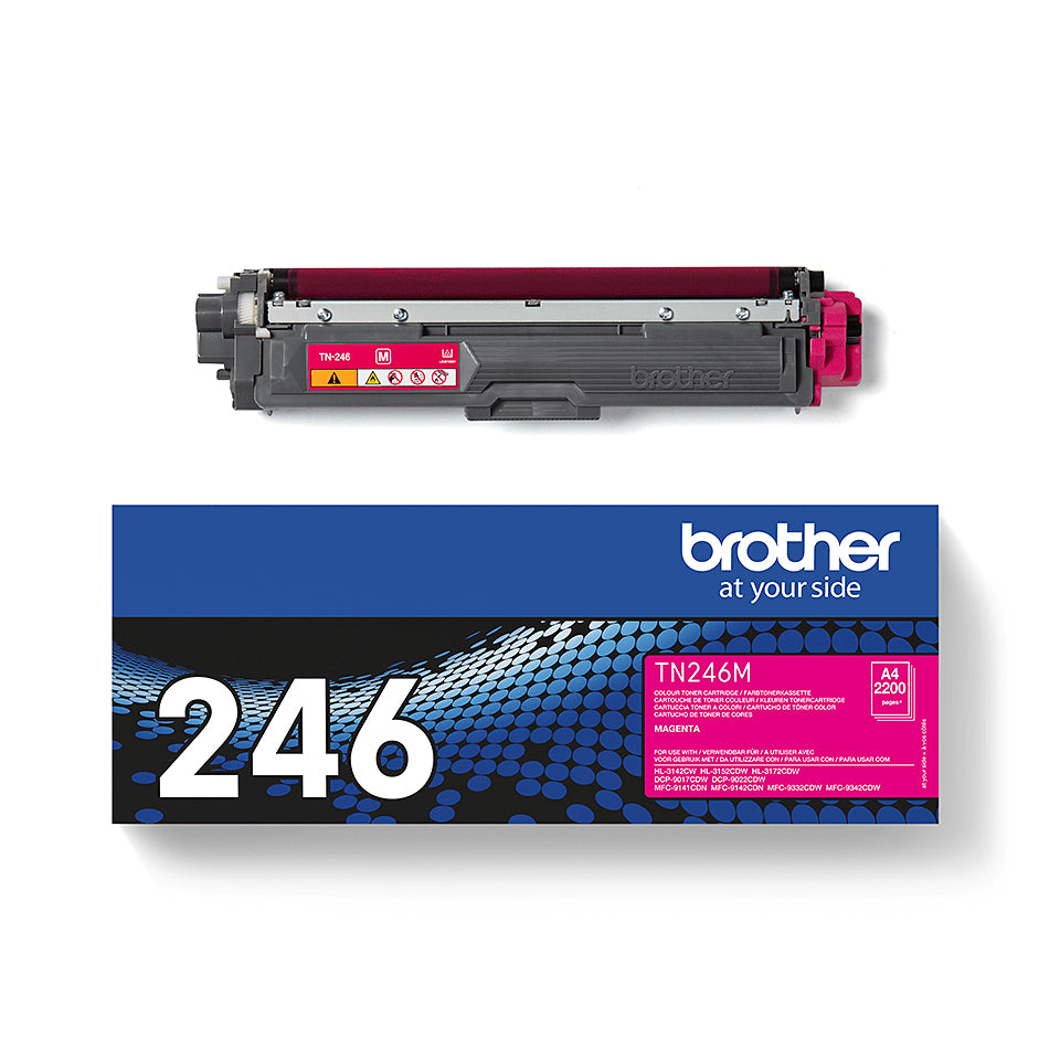 Brother TN-246M cartuccia toner 1 pz Originale Magenta
