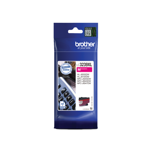 ORIGINAL Brother Cartuccia d'inchiostro magenta LC3239XLM LC-3239XLM ~5000 Seiten