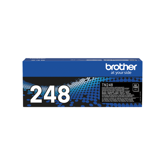 ORIGINAL Brother toner nero TN-248BK 248 ~1000 Seiten