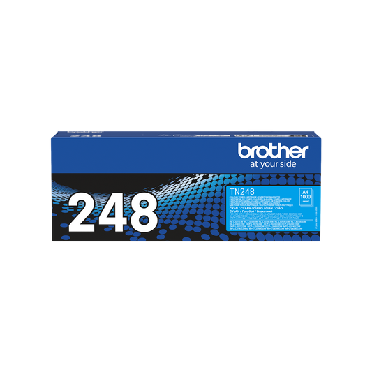 ORIGINAL Brother toner ciano TN-248C 248 ~1000 Seiten