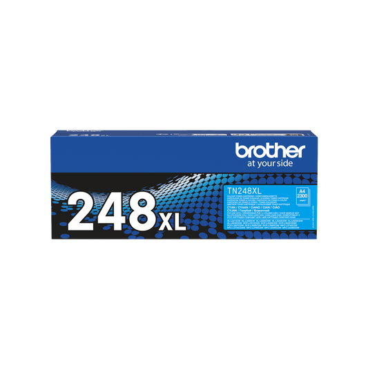 ORIGINAL Brother toner ciano TN-248XLC 248XL ~2300 Seiten