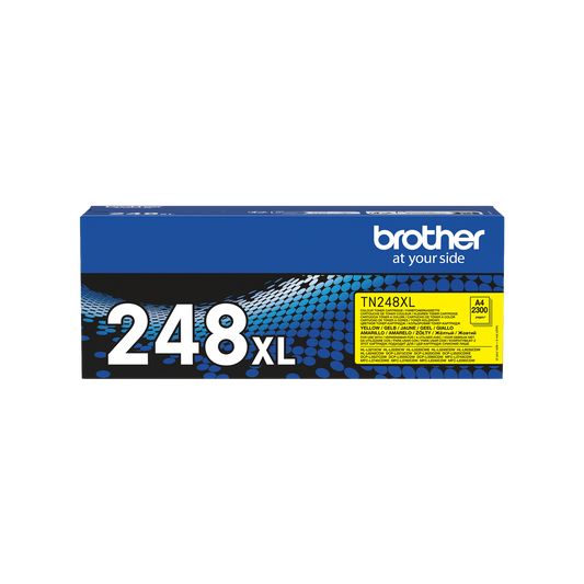 ORIGINAL Brother toner giallo TN-248XLY 248XL ~2300 Seiten
