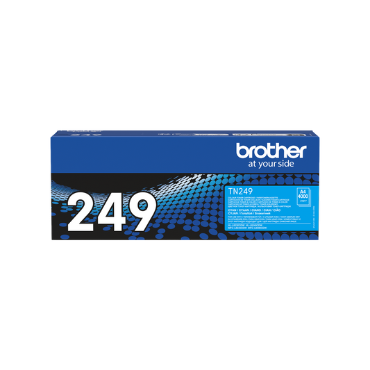 ORIGINAL Brother toner ciano TN-249C 249 ~4000 Seiten