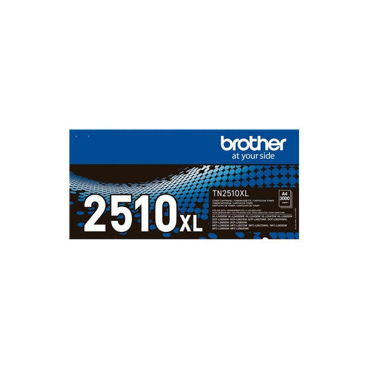 ORIGINAL Brother toner nero TN-2510XL 2510XL ~3000 Seiten