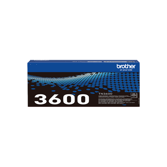 ORIGINAL Brother toner nero TN-3600 3600 ~3000 Seiten