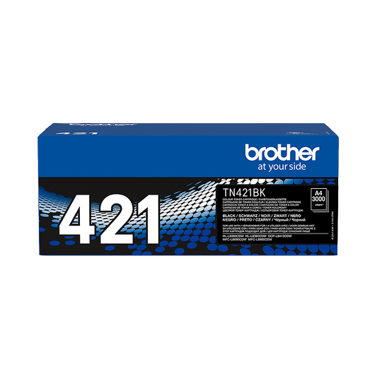 ORIGINAL Brother toner nero TN-421BK 421 ~3000 Seiten