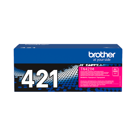 ORIGINAL Brother toner magenta TN-421M 421 ~1800 Seiten