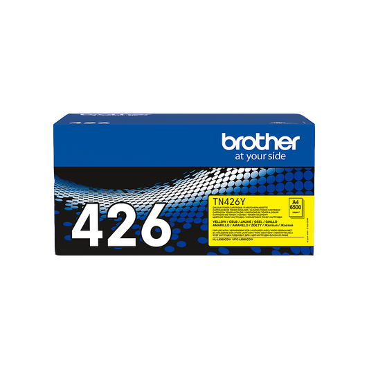 ORIGINAL Brother toner giallo TN-426Y 426 ~6500 Seiten