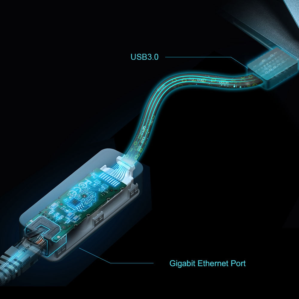 TP-Link UE306 scheda di rete e adattatore Ethernet 1000 Mbit/s