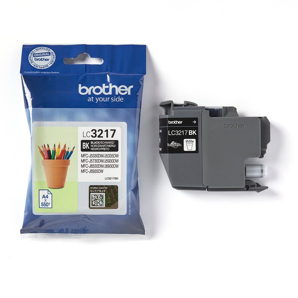 Brother LC3217BK cartuccia d'inchiostro 1 pz Originale Nero