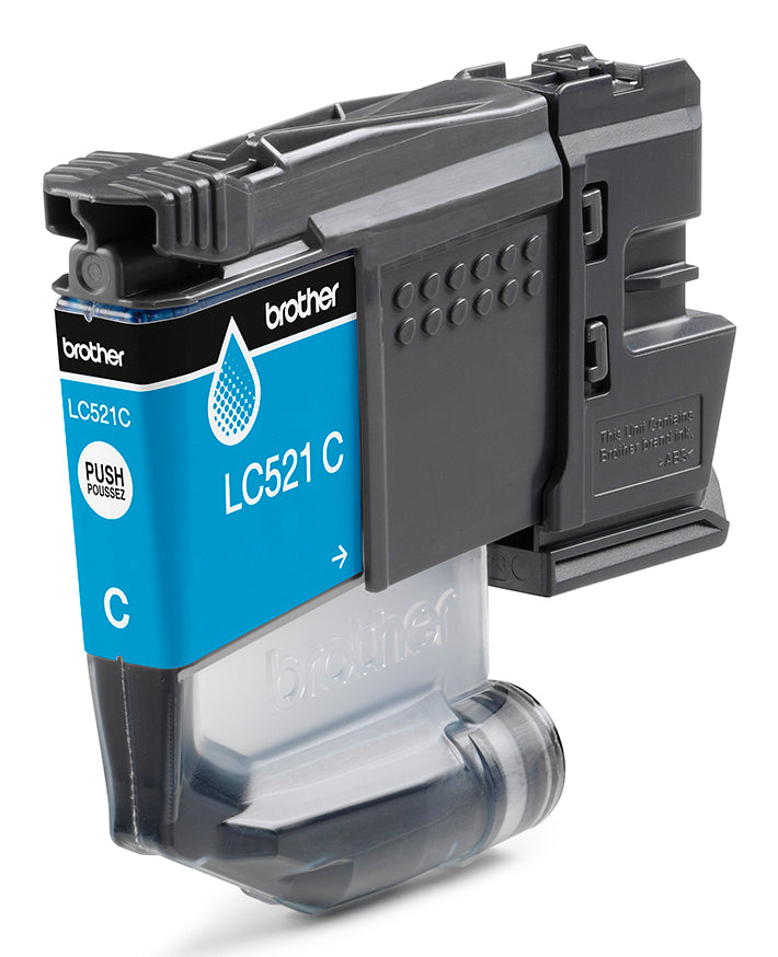 Brother LC521C cartuccia d'inchiostro 1 pz Originale Ciano