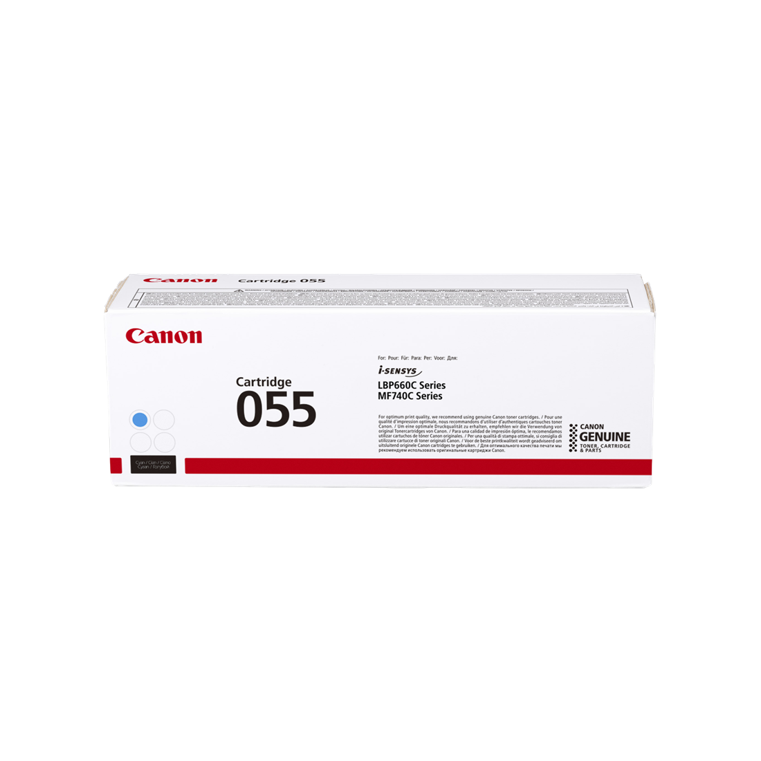 ORIGINAL Canon toner ciano 055 c 3015C002 ~2100 Seiten
