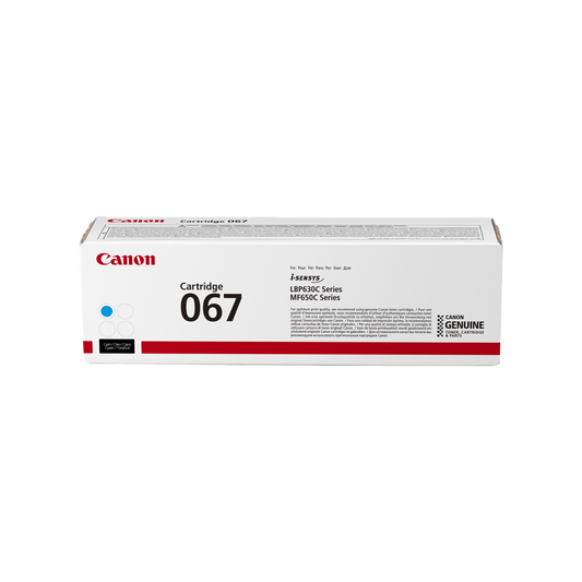 ORIGINAL Canon toner ciano 067 c 5101C002 ~1250 Seiten
