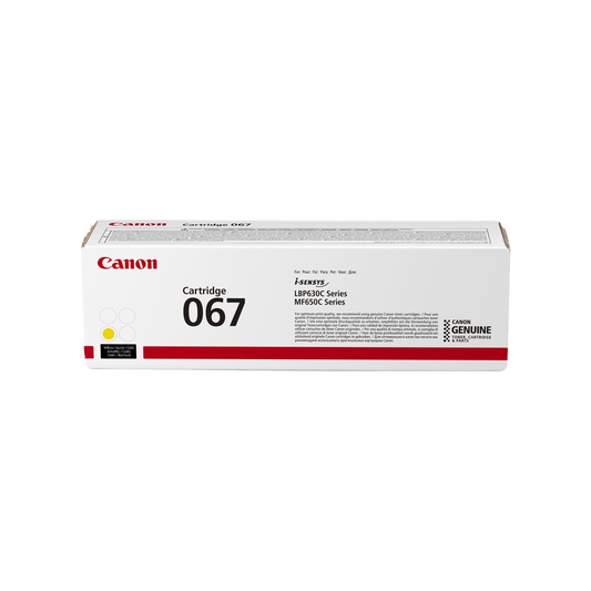 ORIGINAL Canon toner giallo 067 y 5099C002 ~1250 Seiten
